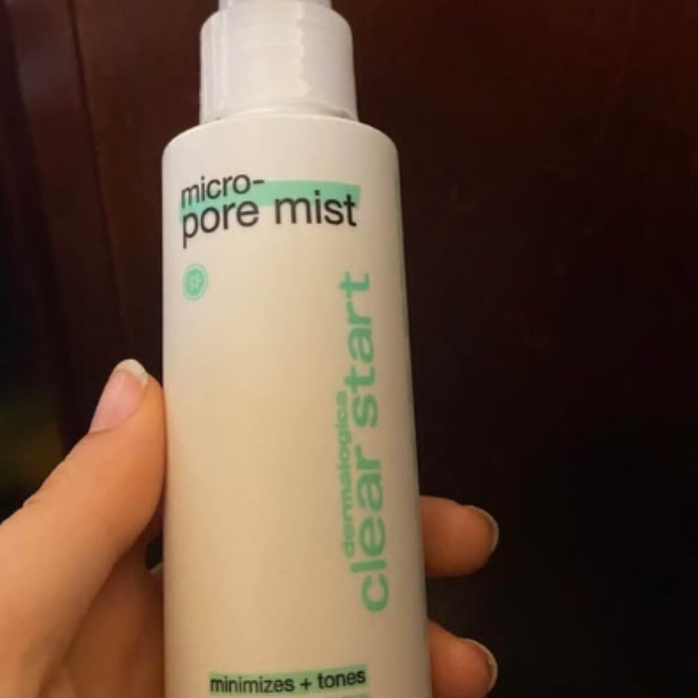 dermalogica clear start micro pore mist cleanse and tones